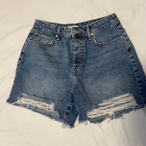 High waisted shorts